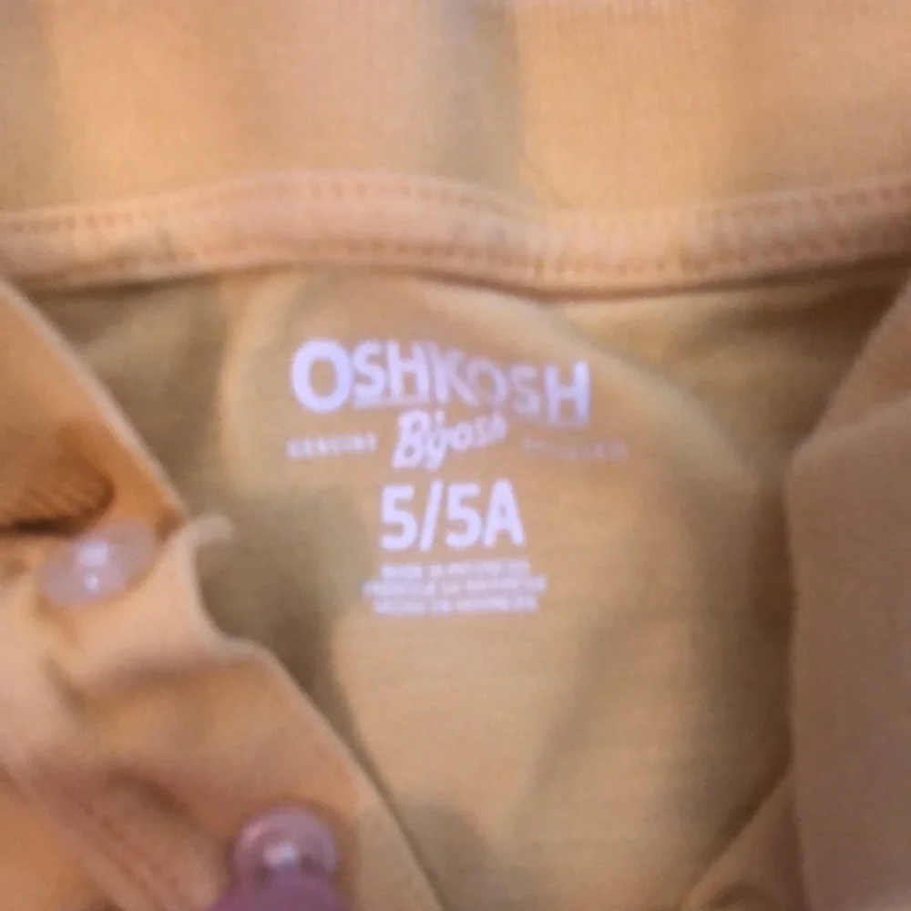 Oshkosh B’gosh l Yellow Pique Polo Shirt